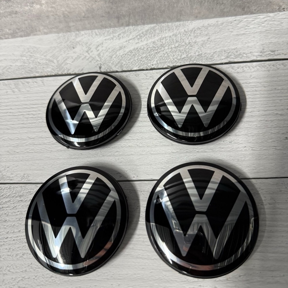 VW Volkswagon Atlas Cross Sport Arteon Wheel Rim Center Caps Hub 5H0 601 171 - Picture 2 of 4